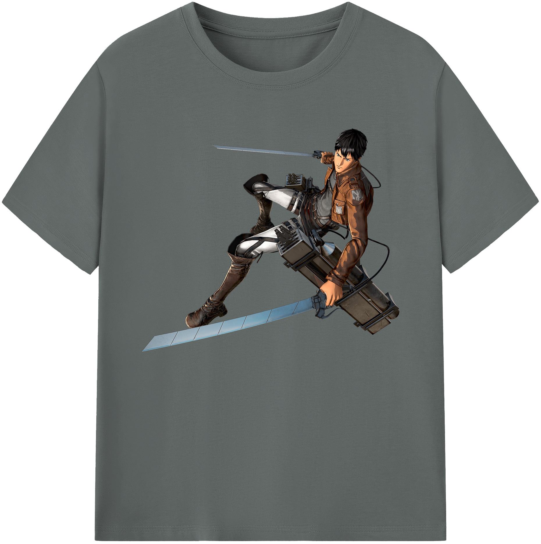 （画像用） 進撃の巨人 ベルトルト・フーバー Attack on Titan Bertholdt Hoover 綿100％ メンズ半袖Tシャツ｜肌触りやわらか＆通気性